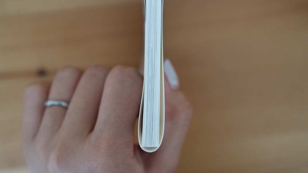 36ページで厚さは6mm